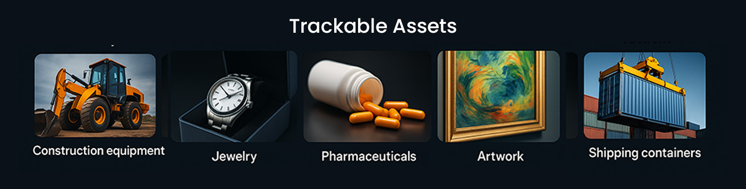 Trackable item